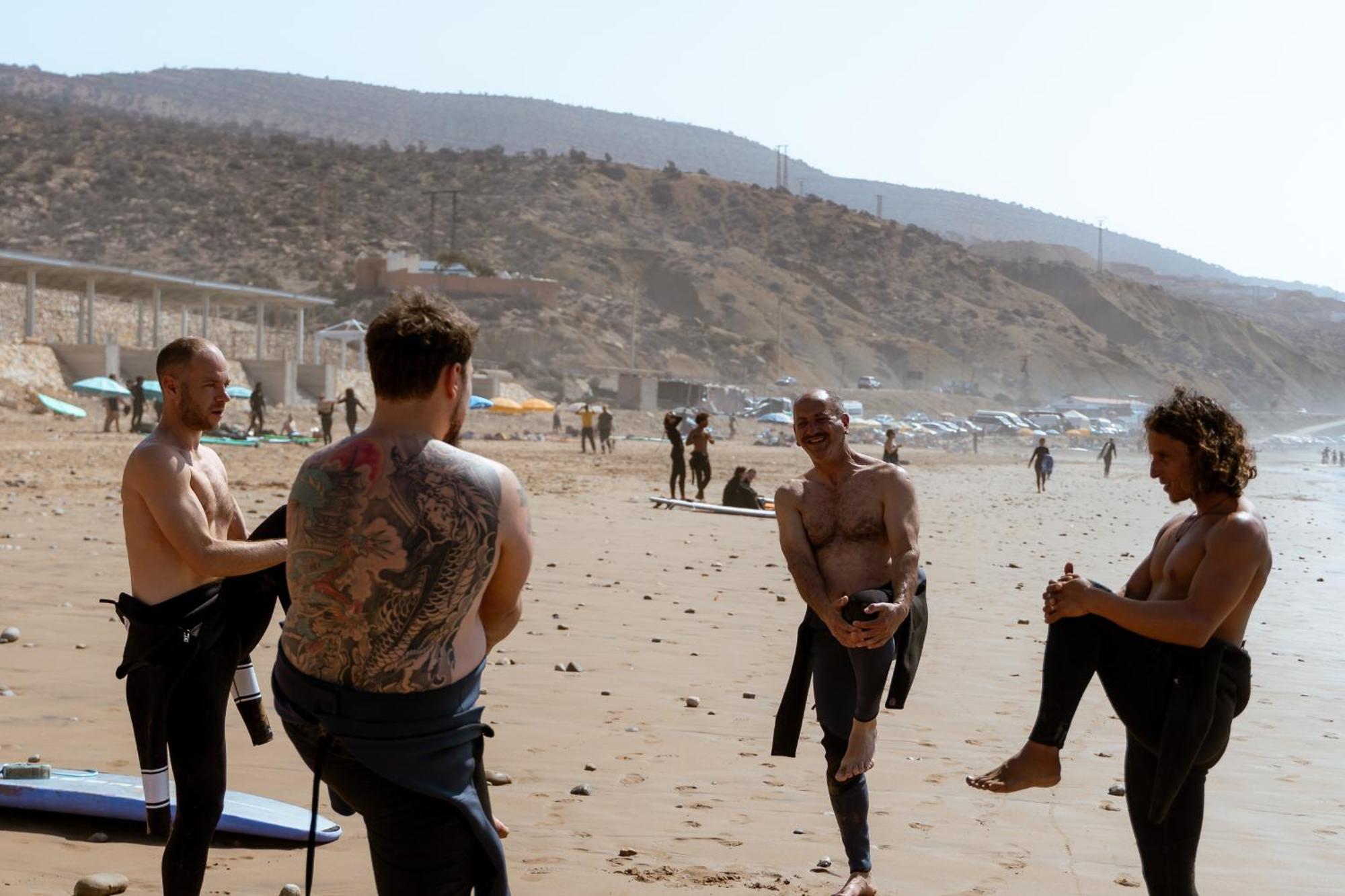 We Surf Morocco Boutique House Hostel Taghazout Bagian luar foto